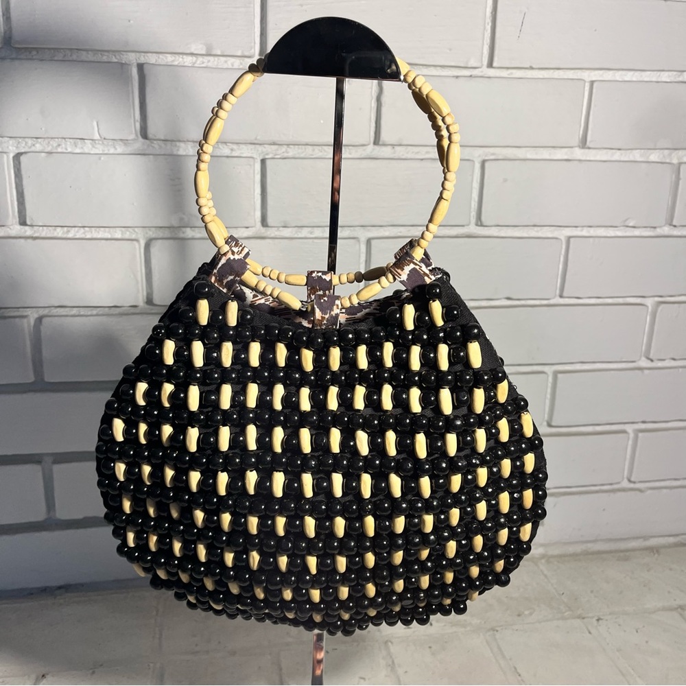 Anthropologie Marley Ring Handle Mini Tote Bag